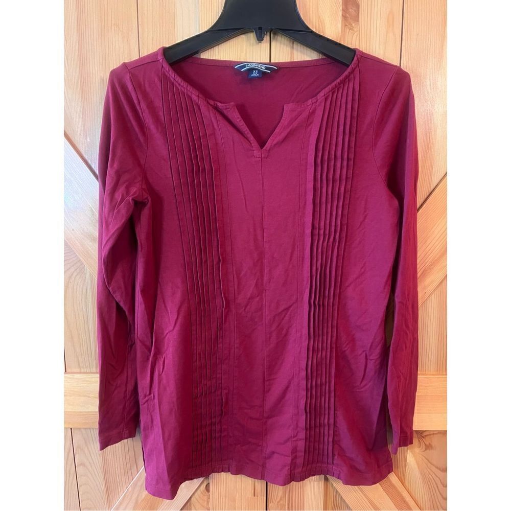 Land’s End long sleeve blouse size XS ￼(1499)